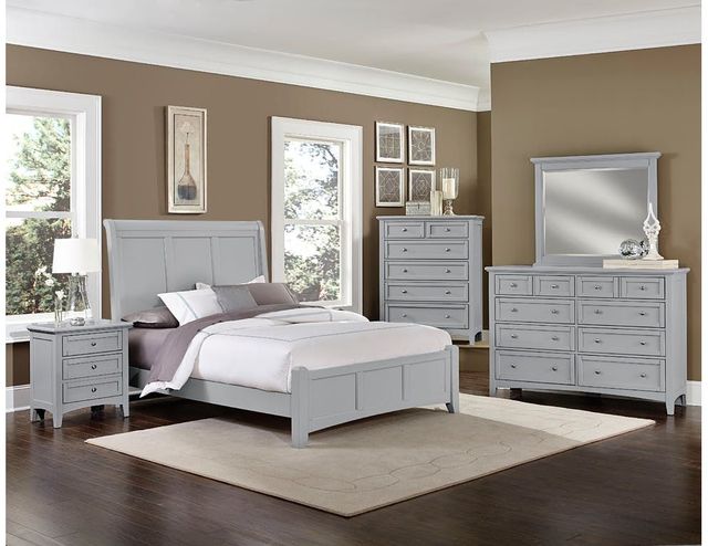 Vaughan-Bassett Bonanza Gray Nightstand-1