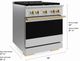 ZLINE Marino 30" Stainless Steel Pro Style Dual Fuel Range with Polished Gold Accents-2