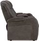 Signature Design by Ashley® Fyne-Dyme Shadow Power Reclining Loveseat with Console-3