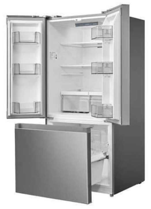 Crosley® 30 in. 18.4 Cu. Ft. Stainless Steel French Door Refrigerator-3
