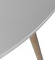 Armen Living Kylie Gray/Natural Outdoor Dining Table-4