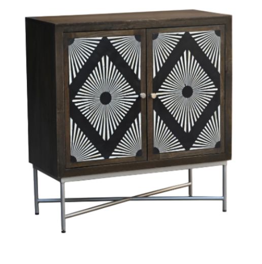 Jaipur Furniture Karcher Brown Cabinet-0