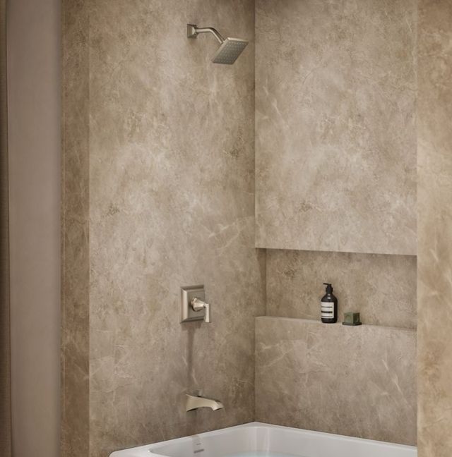 KOHLER® Memoirs® Stately Rite-Temp® Vibrant Brushed Bronze Bath and Shower Trim Kit-1