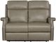 Hooker® Furniture MS Vaughn Shattered Stone Leather Power Reclining Zero Gravity Loveseat with Power Headrest-2