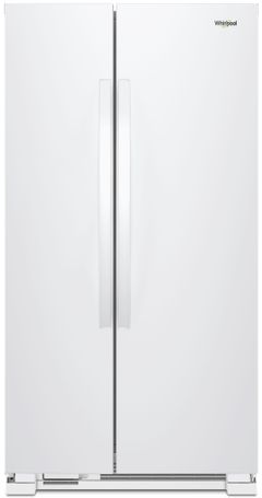 Whirlpool® 21.7 Cu. Ft. White Side-By-Side Refrigerator