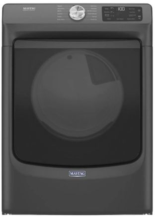 Maytag® 7.3 Cu. Ft. Volcano Black Front Load Gas Dryer with Extra Power and Quick Dry Cycle 