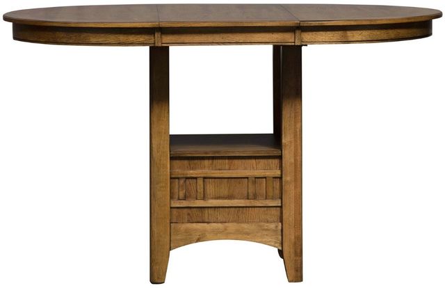 Liberty Furniture Santa Rosa II Antique Honey Pub Table-3