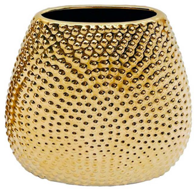Signature Design by Ashley® Efim Gold 8" Vase-1