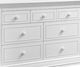 EA Baby Providence Vintage White Youth Double Dresser-1