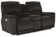 La-Z-Boy® Cassian Dark Chocolate Leather Power Reclining Loveseat with Console, Headrest, and Lumbar-0