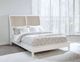 Coaster® Bexhill White Queen Upholstered Panel Bed-2