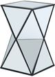 Olliix by Madison Park Silver Hendrix Angular Mirror Accent Table-0