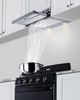 Summit® 24” Stainless Steel Ductless Retractable Under Cabinet Range Hood-1