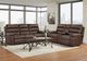 Affordable Furniture 1800 Cimarron Café Manual Reclining Sofa-2