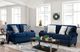 Furniture of America® Waldstone Navy Sofa-1