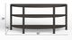 Magnussen Home® Hadleigh Black Coffee Bean Demilune Sofa Table-2