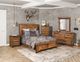 Horizon Home® Urban Rustic Brown Dresser and Mirror Set-3