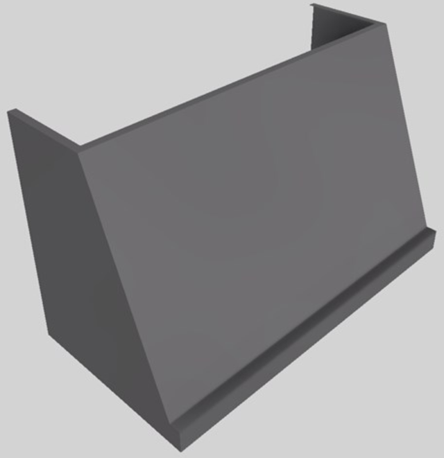 Vent-A-Hood® 48" Wall Mounted Range Hood-Gunsmoke-3