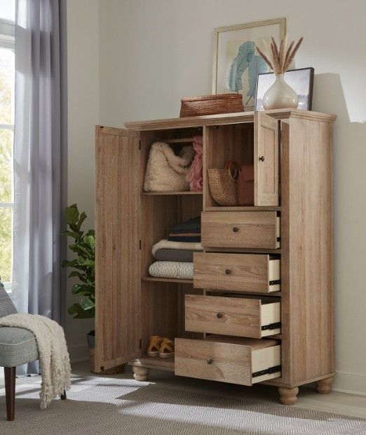 aspenhome® Cambridge Modern Khaki Chiffarobe-2