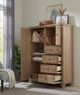 aspenhome® Cambridge Modern Khaki Chiffarobe-2