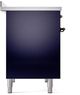 Ilve® Nostalgie II Series 40" Midnight Blue Pro Style Induction Range-3