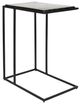 Uttermost® Mateo Black Glass Top Accent Table-0