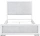 Coaster® Gracemont Gray/White California King Upholstered Panel Bed-2