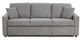 Furniture of America® Kendal Gray Sleeper Sofa-2