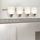 YHD Mirror Lake Brush Nickel 4-Light Vanity Lighting-1