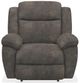 La-Z-Boy® Joel Smoke Power Rocking Recliner with Headrest and Lumbar-1