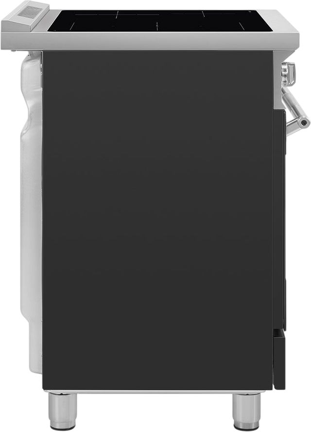 Smeg Professional 24" Matte Black Pro Style Induction Range-1