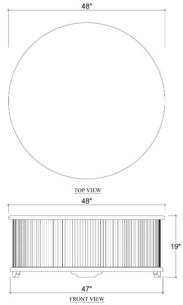 Bramble Customizable Kraton Coffee Table-1
