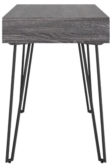 Signature Design by Ashley® Strumford Black/Charcoal Office Desk-3