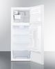 Summit® 10.0 Cu. Ft. White Top Freezer Refrigerator With Icemaker-2