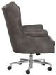Fairfield® Customizable Pelle Provisions Plaza 66 Leather Office Swivel Chair-3