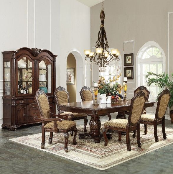 ACME Furniture Chateau De Ville Espresso 2-Leaves Extendable Dining Table-3