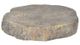 A & B Home Gray 12" Round Accent Plate-0