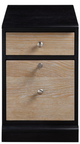 Winners Only® Berkeley Aged Oak/Ebony Mobile File-0