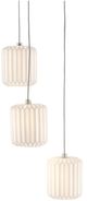 Currey & Company Dove Multi-Drop Painted Silver/White Pendant Lighting-0