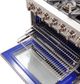 FORNO® Capriasca 36" Stainless Steel Pro Style Gas Range-2