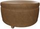 Craftmaster® Customizable CM Leather 30" Cocktail Ottoman-3