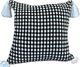 Livia Bohemian Black/White Decorative Pillow-0