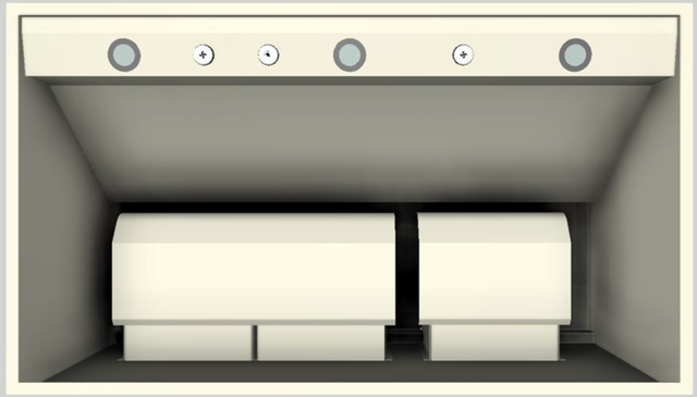 Vent-A-Hood® 42" Wall Mounted Range Hood-Biscuit-2