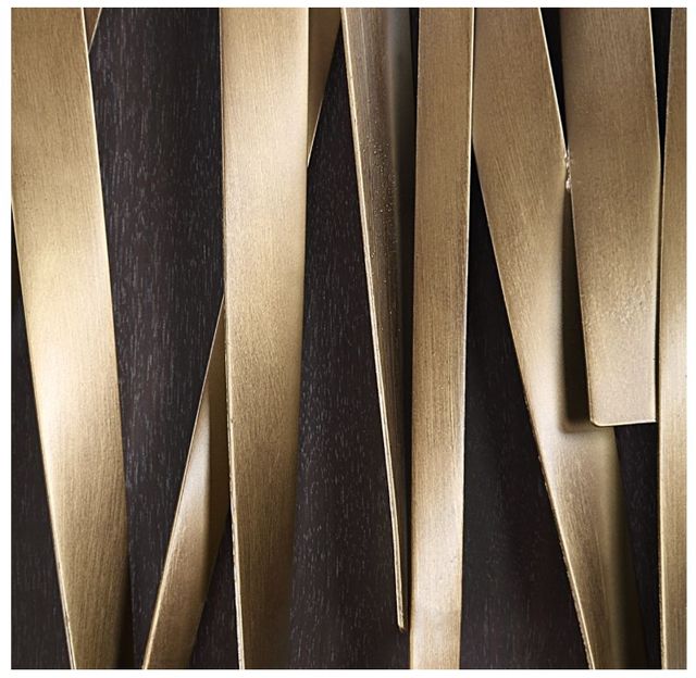 Uttermost® Crosshatch 2-Piece Gold Wall Decor Set-4