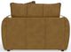 iAmerica Caramel Camilla Leather Chair 1/2-2