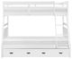 Homelegance® Sloane White Twin/Full Bunk Bed-4