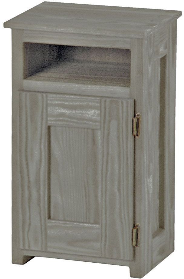 Crate Designs™ Furniture Storm Right Side Hinge Door Petite Nightstand-0