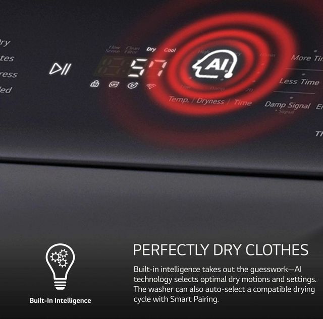 LG 7.3 Cu. Ft. Matte Black Electric Dryer-8