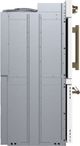 FORNO® Asti Series Alta Qualita 30" White and Antique Brass Double Electric Wall Oven-3
