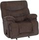 Franklin™ Boss Lavina Earth Swivel Back Snuggler Manual Rocker Recliner-0